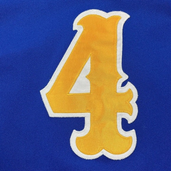 Vintage St Cloud Cathedral Baseball Jersey Minnesota High School Rawlings Sz 46 - Picture 9 of 11